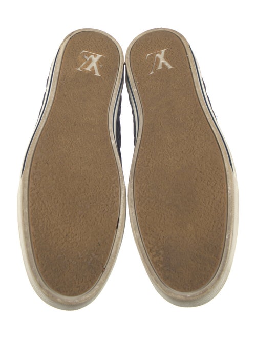 Louis Vuitton Damier Graphite Pattern Leather Sneakers