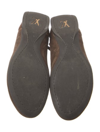 Louis Vuitton LV Monogram Suede Sneakers