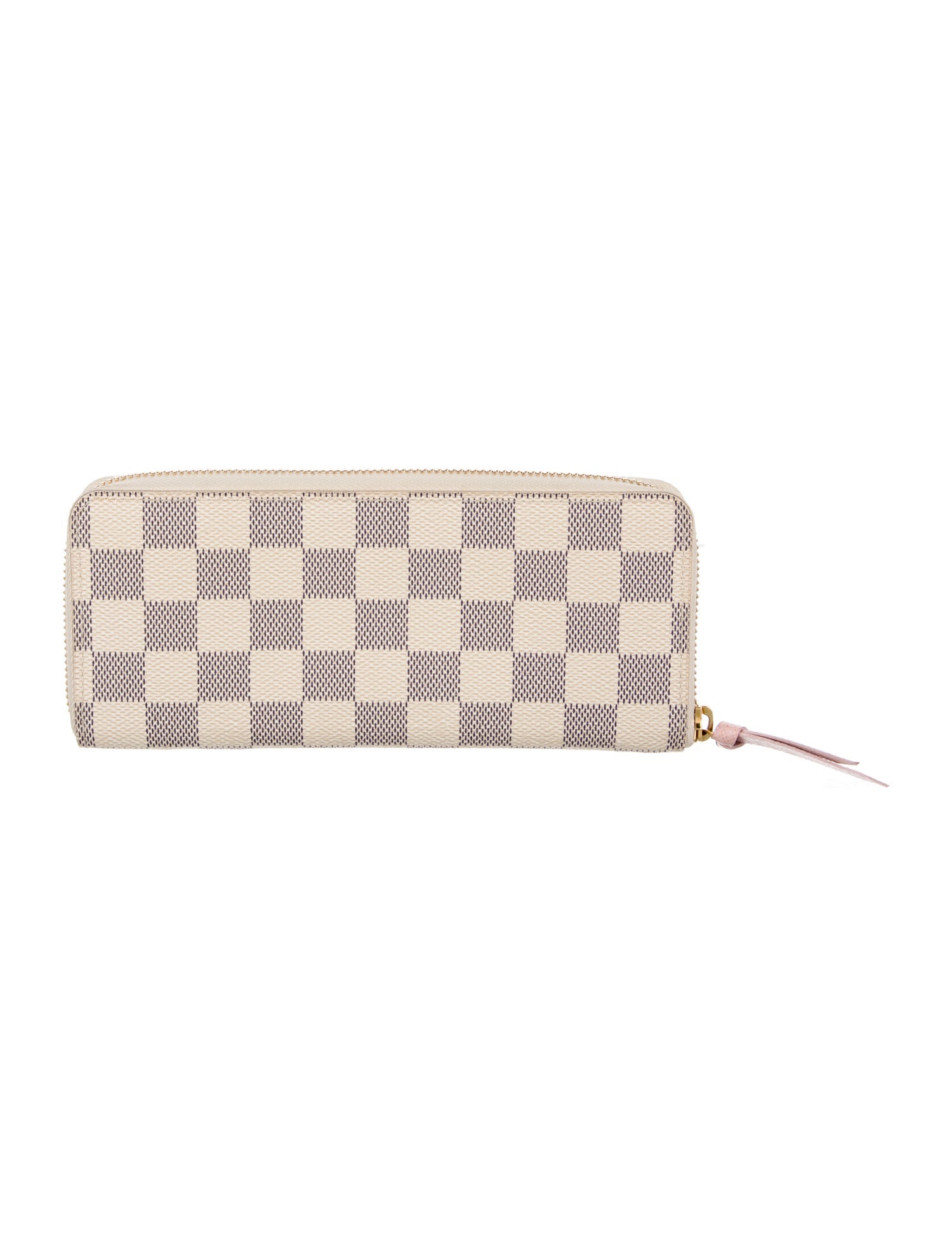 Louis Vuitton 2017 Damier Azur Pattern Clemence Wallet
