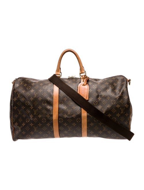 Louis Vuitton LV Monogram Keepall Bandouliere 55