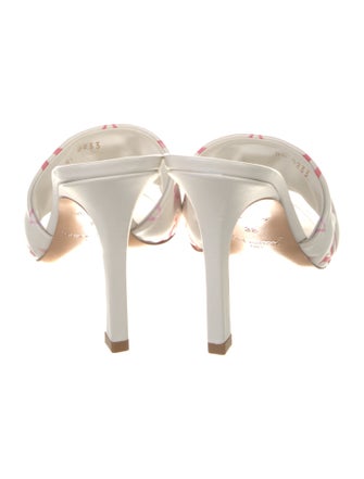 Louis Vuitton Monogram Pattern Leather Slides