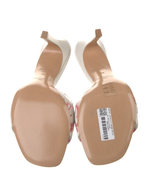 Louis Vuitton Monogram Pattern Leather Slides