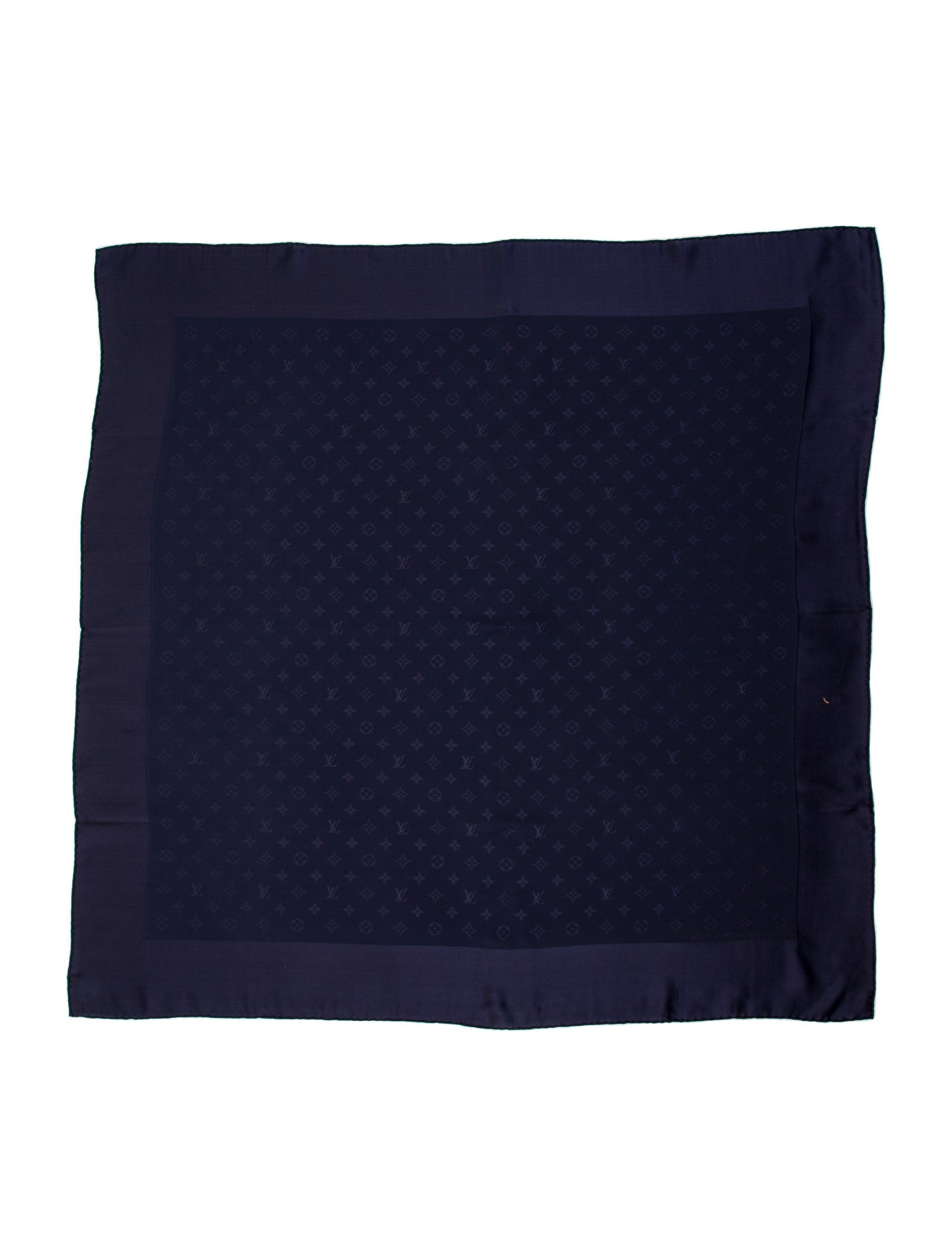 Louis Vuitton Silk LV Monogram Scarf