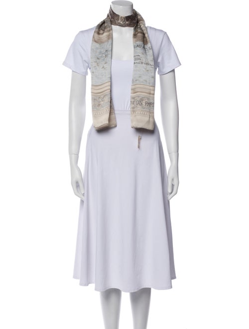 Louis Vuitton Les Décors Parisiens Au XIX me Siècle Silk Scarf