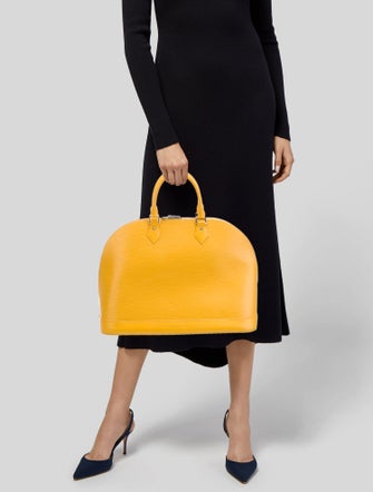 Louis Vuitton Epi Leather Alma GM