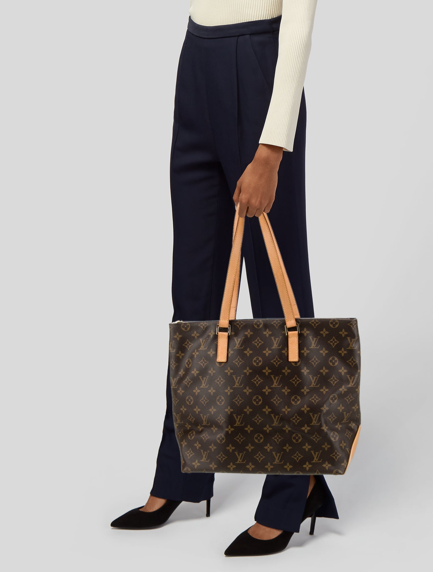 Louis Vuitton LV Monogram Cabas Mezzo Vintage