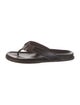 Louis Vuitton Leather Flip Flops