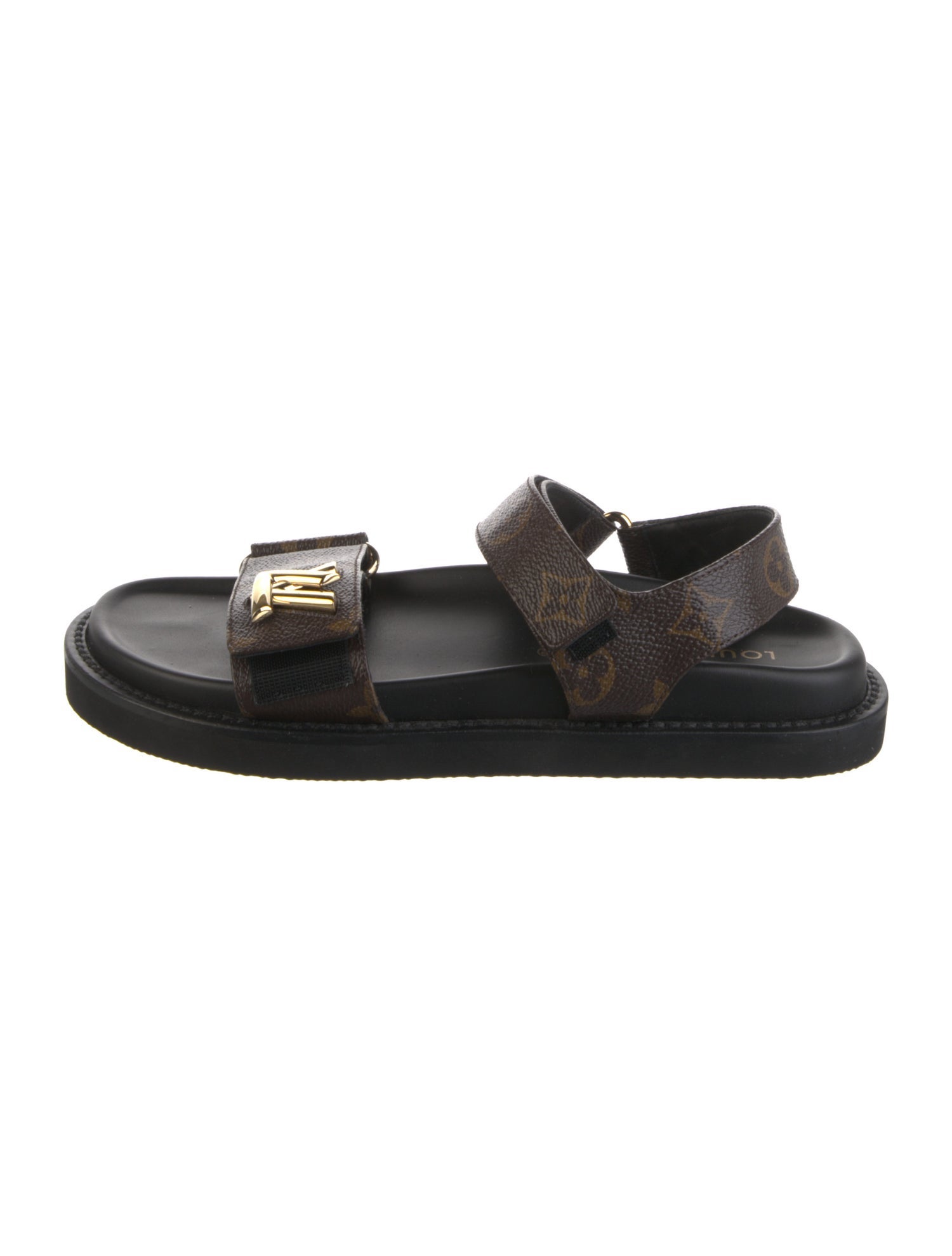 Louis Vuitton LV Monogram Slingback Sandals