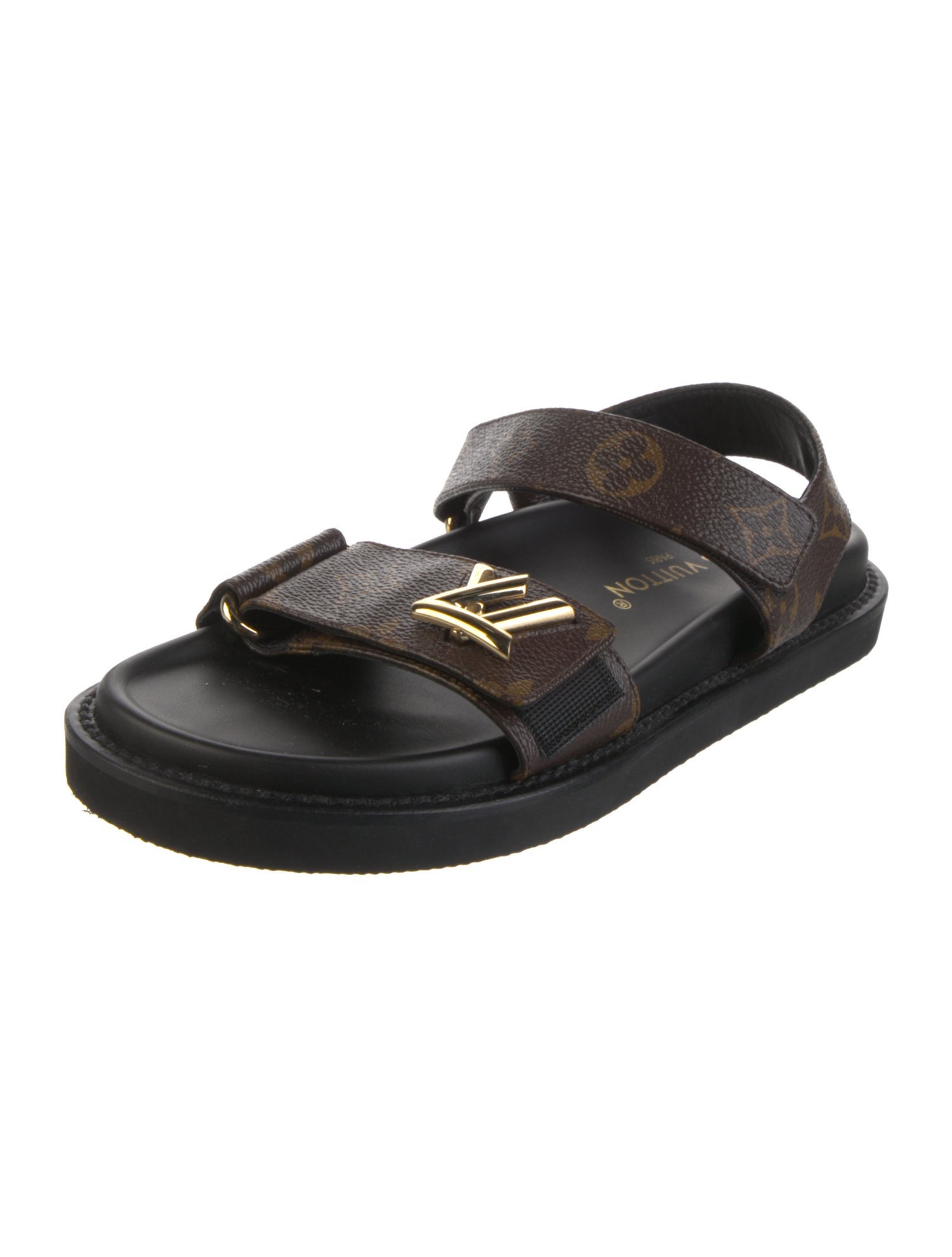 Louis Vuitton LV Monogram Slingback Sandals