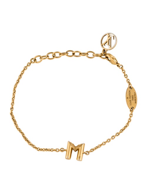 Louis Vuitton LV & Me Letter 'M' Bracelet