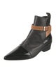 Louis Vuitton Patent Leather Colorblock Pattern Chelsea Boots