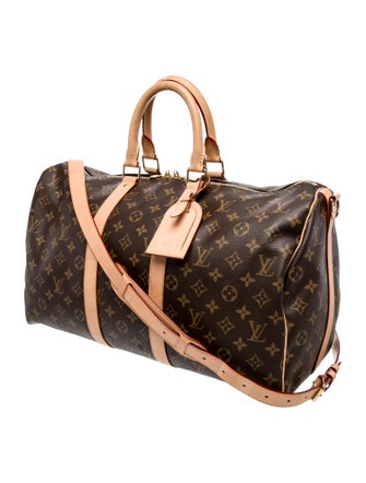 Louis Vuitton LV Monogram Keepall Bandouliere 45
