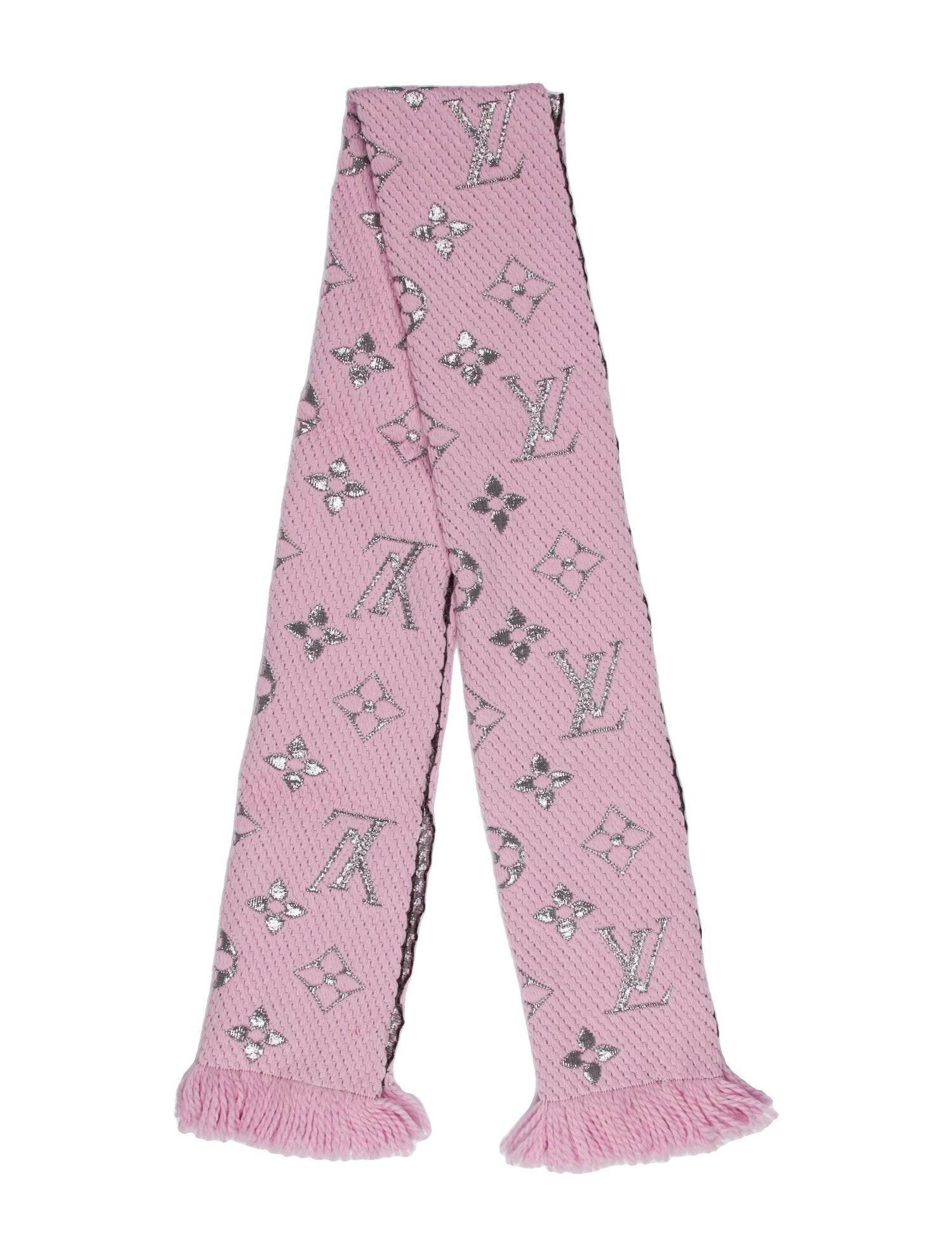 Louis Vuitton Logomania Wool Scarf