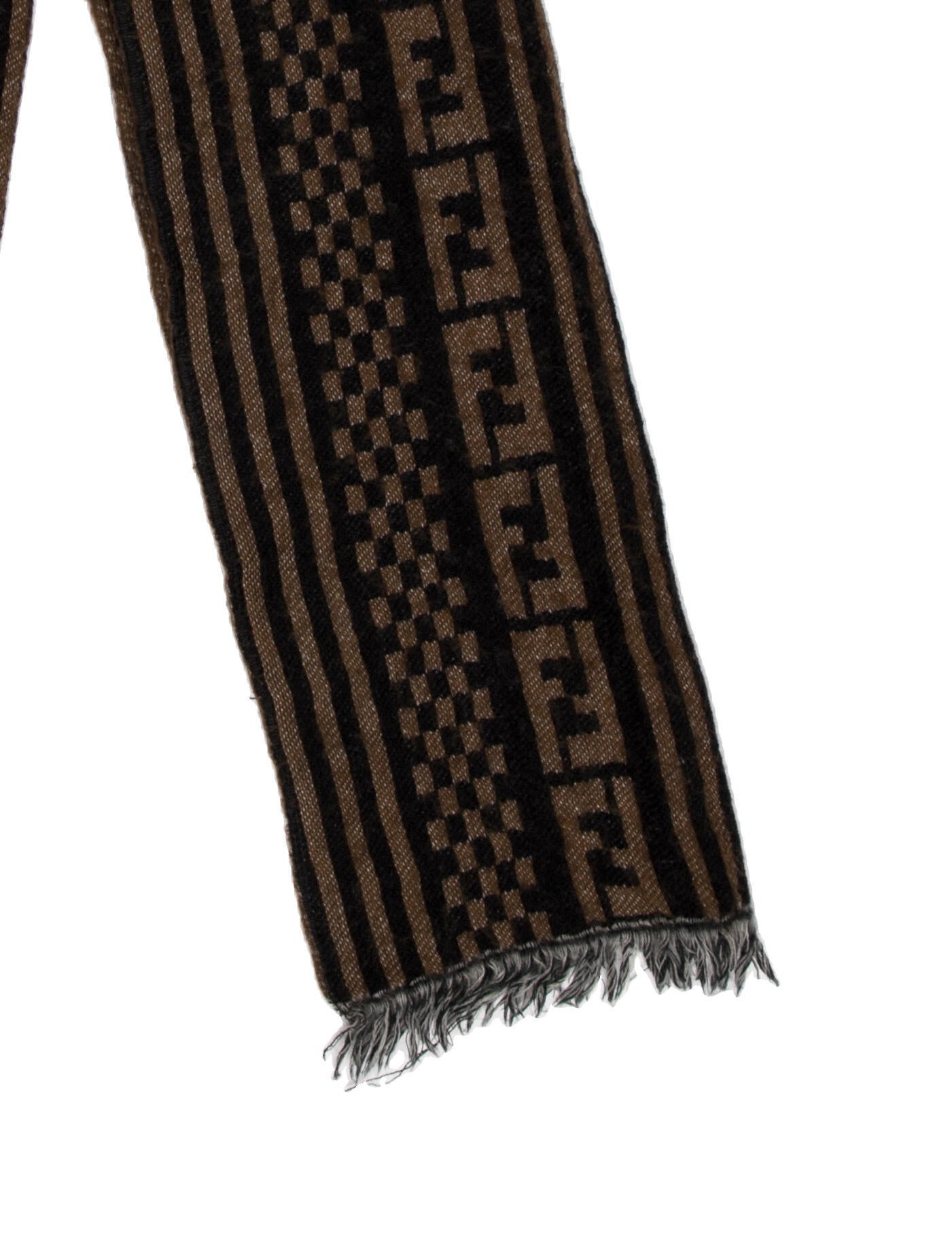 Louis Vuitton Logomania Wool Scarf