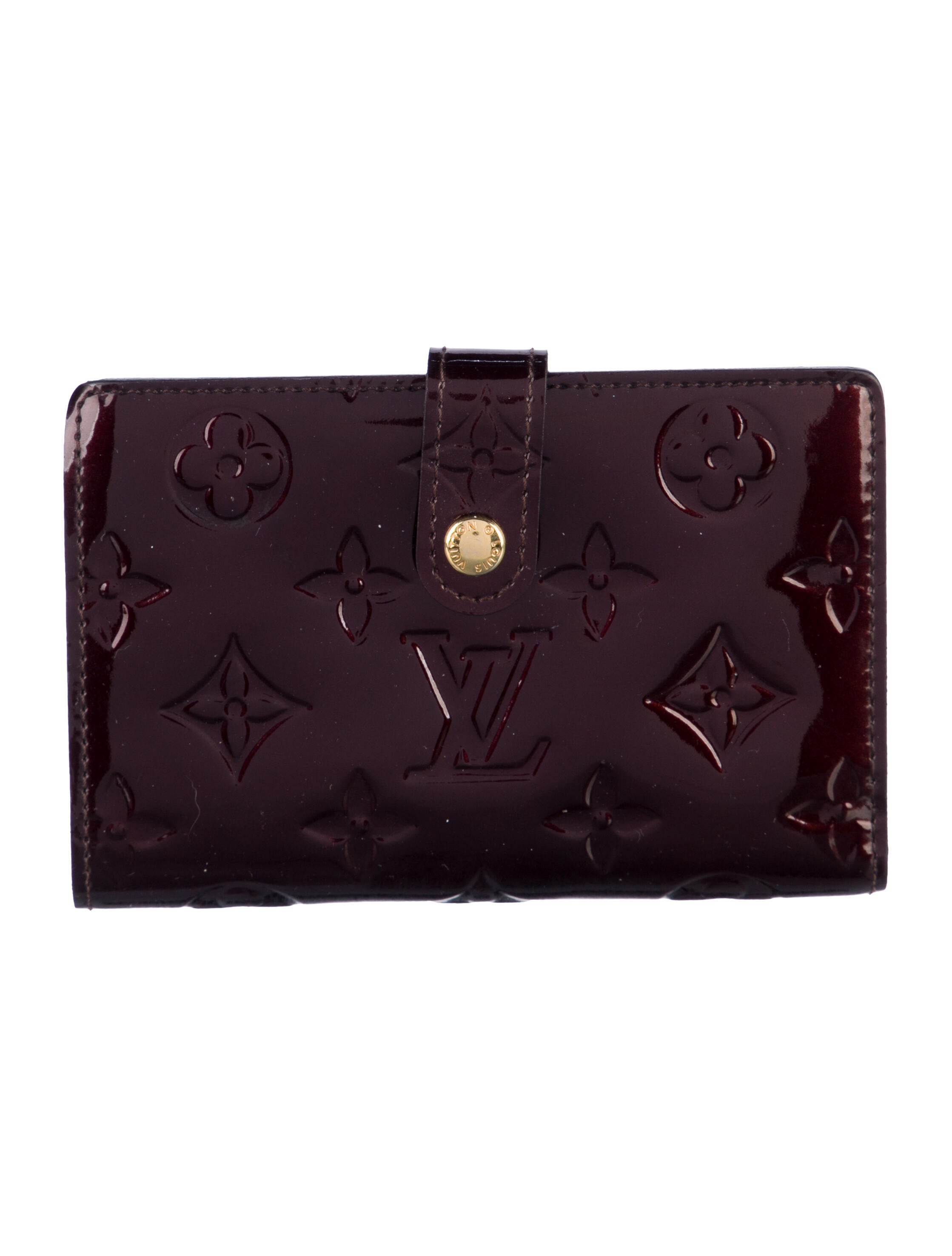 Louis Vuitton Monogram Vernis Vernis Patent Leather French Purse