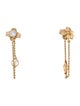 Louis Vuitton Crystal Petit Louis Drop Earrings