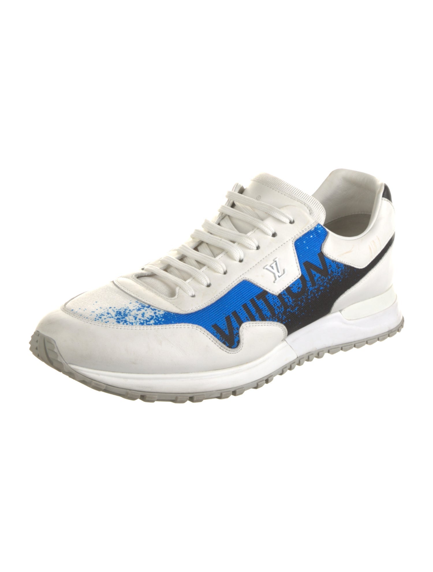 Louis Vuitton Leather Printed Sneakers