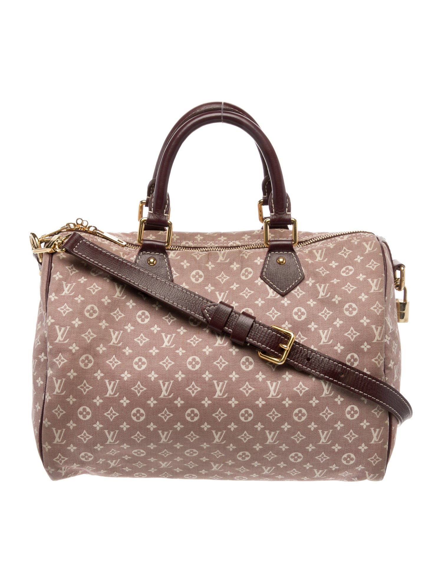 Louis Vuitton Monogram Mini Lin Speedy Bandouliere 30 Vintage