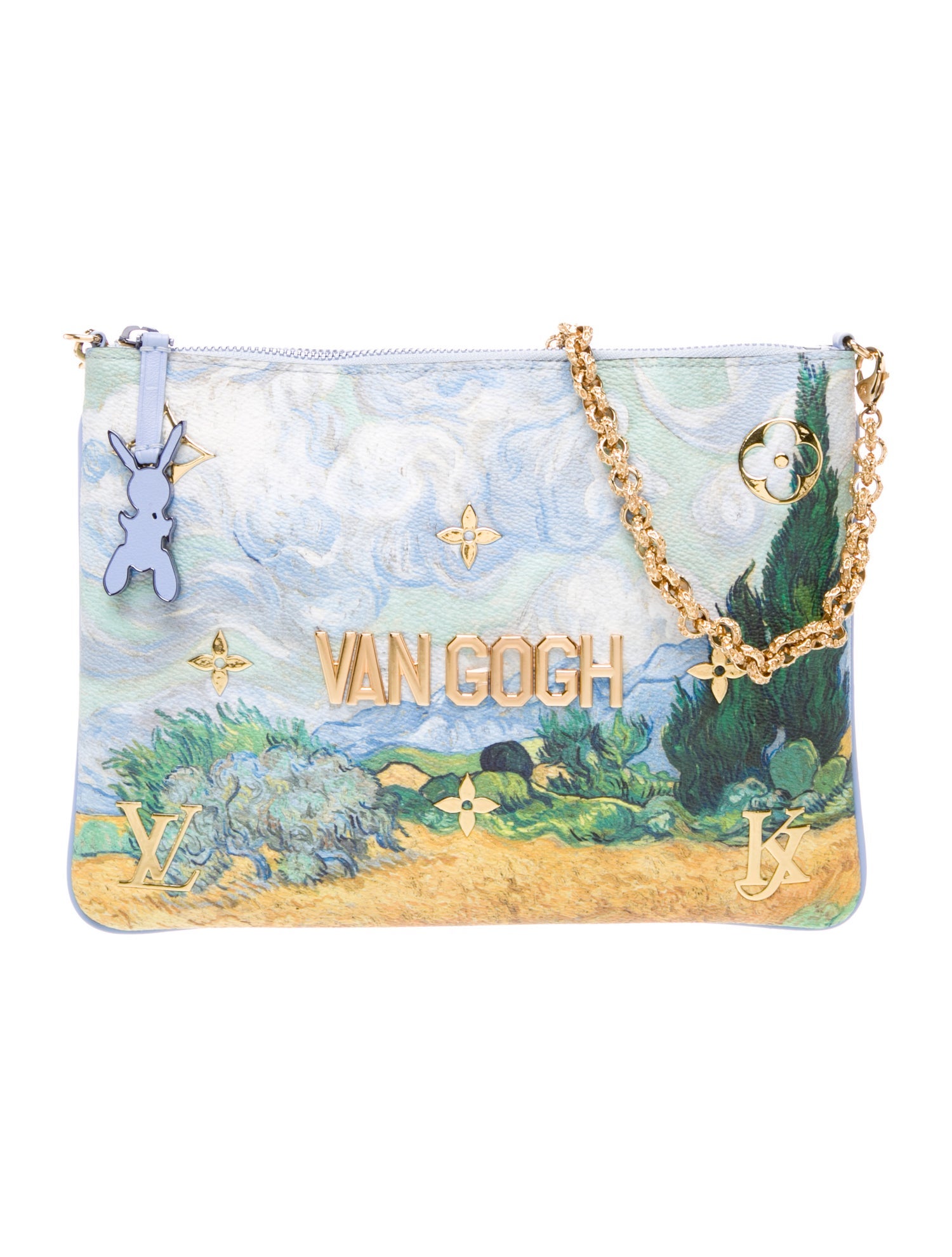 Louis Vuitton LV Monogram masters collection van gogh pochette