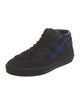 Louis Vuitton Signature Logo Suede Sneakers