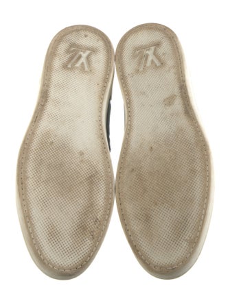 Louis Vuitton Suede Printed Sneakers