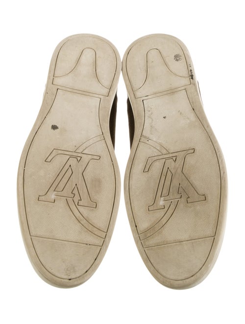 Louis Vuitton LV Monogram Suede Sneakers