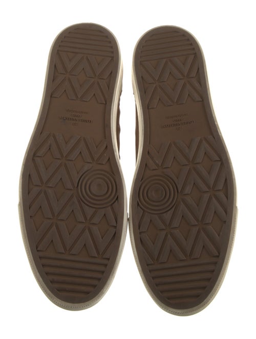 Louis Vuitton Monogram Pattern Suede Sneakers
