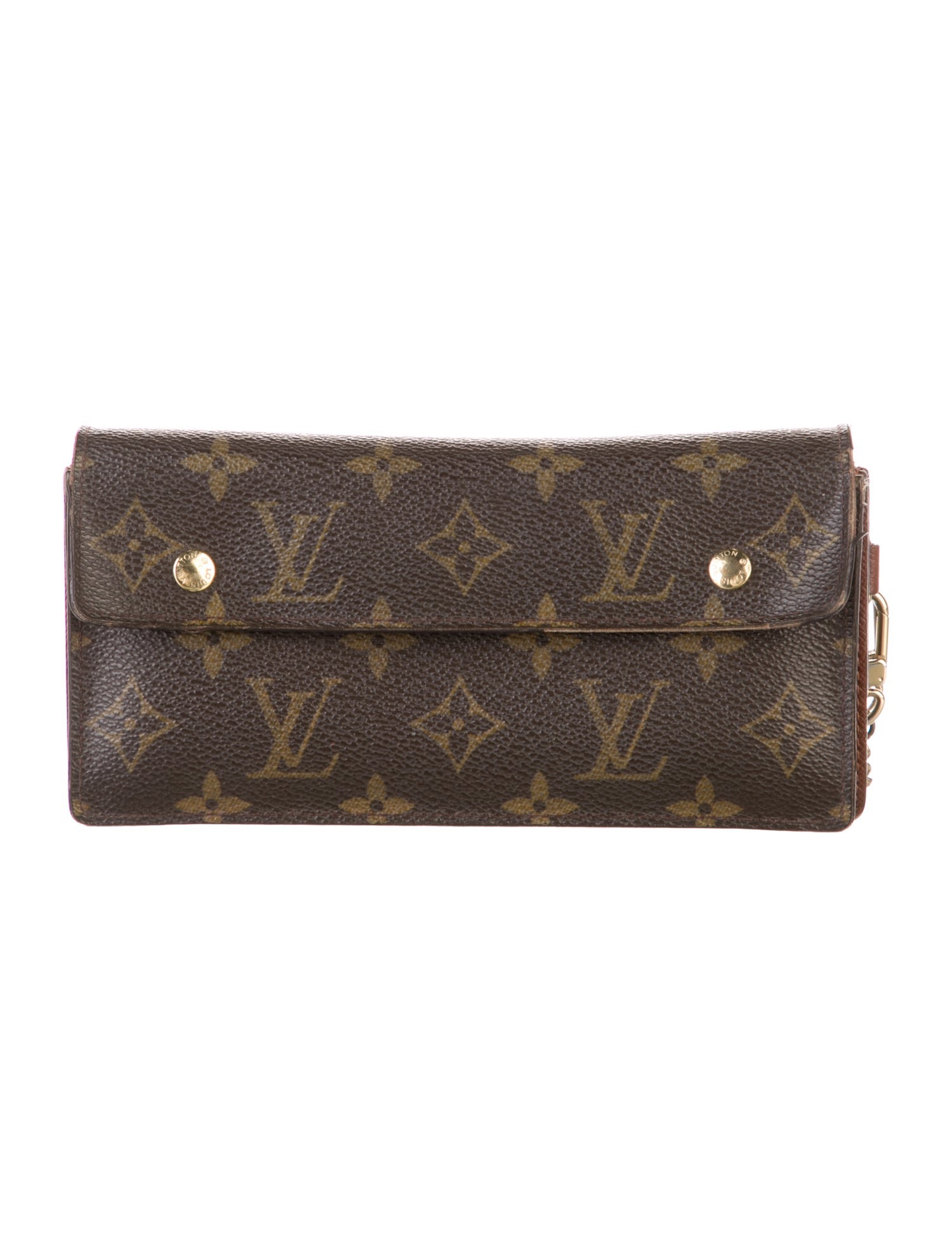 Louis Vuitton LV Monogram Coated Canvas Accordeon Wallet