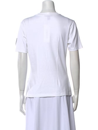 Louis Vuitton Graphic Print Crew Neck T-Shirt