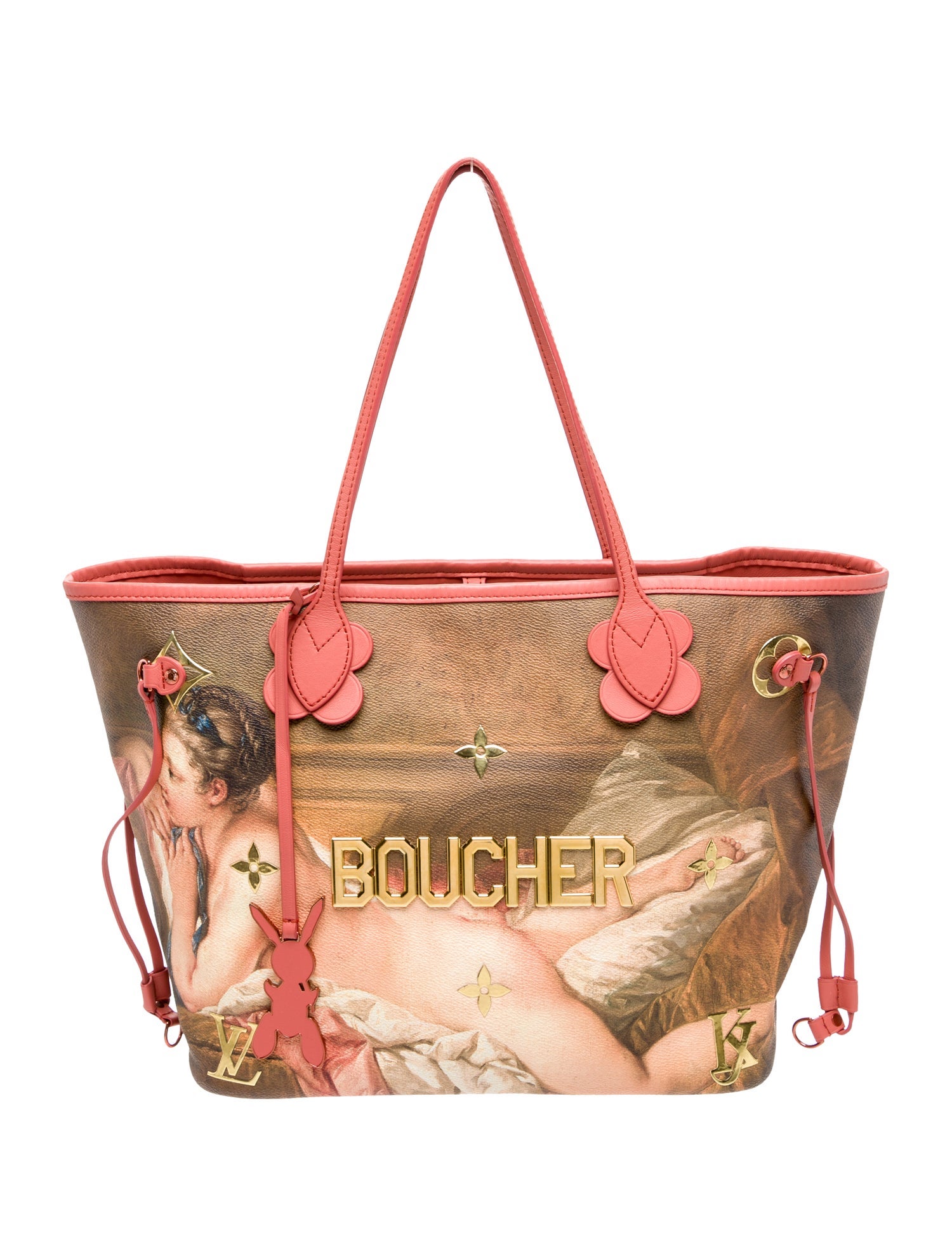Louis Vuitton Monogram Masters Collection Boucher Neverfull w/Pouch MM