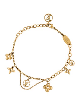 Louis Vuitton Blooming Supple Charm Bracelet