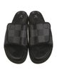 Louis Vuitton LV Monogram Leather Slides