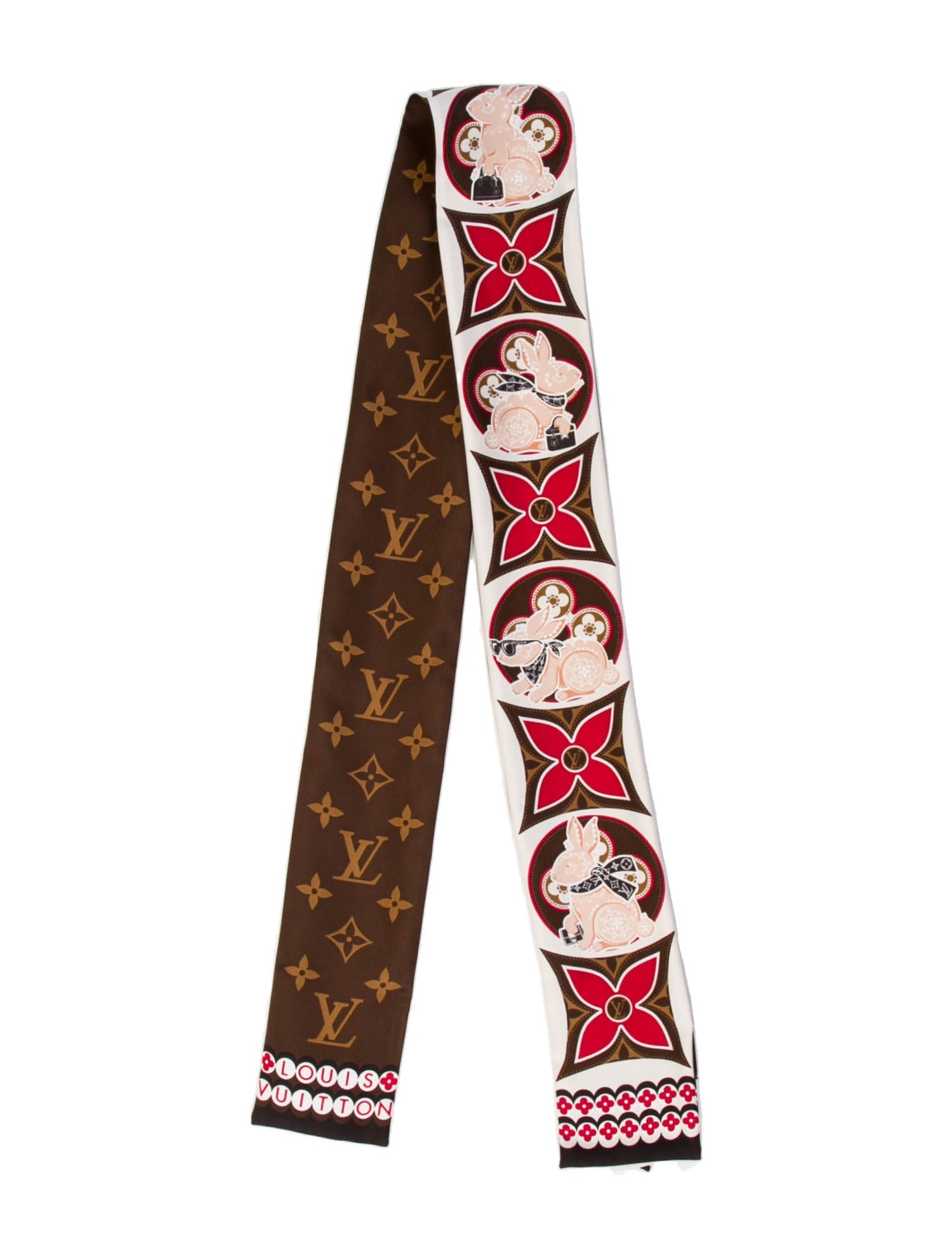 Louis Vuitton Precious Rabbit Silk Bandeau