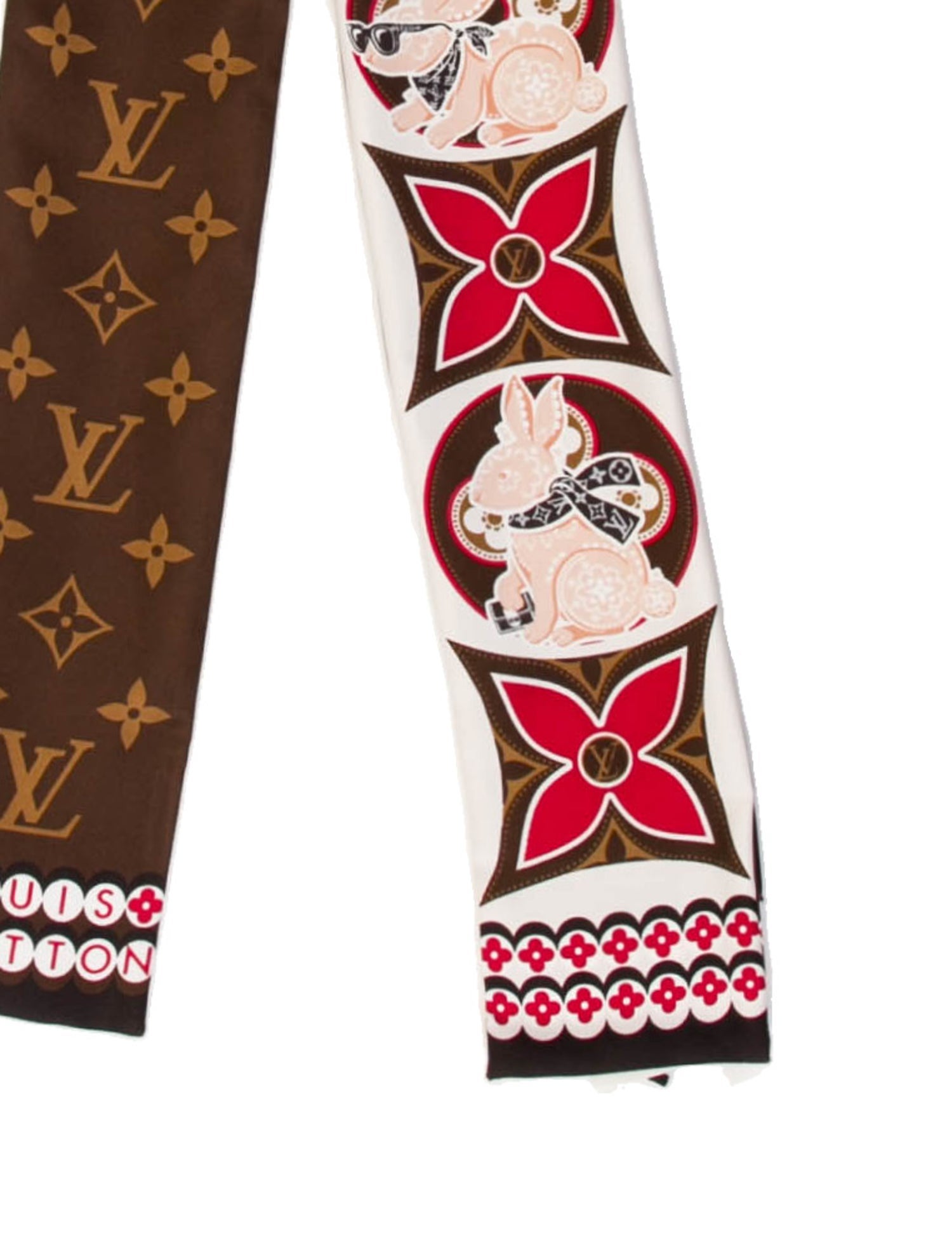 Louis Vuitton Precious Rabbit Silk Bandeau