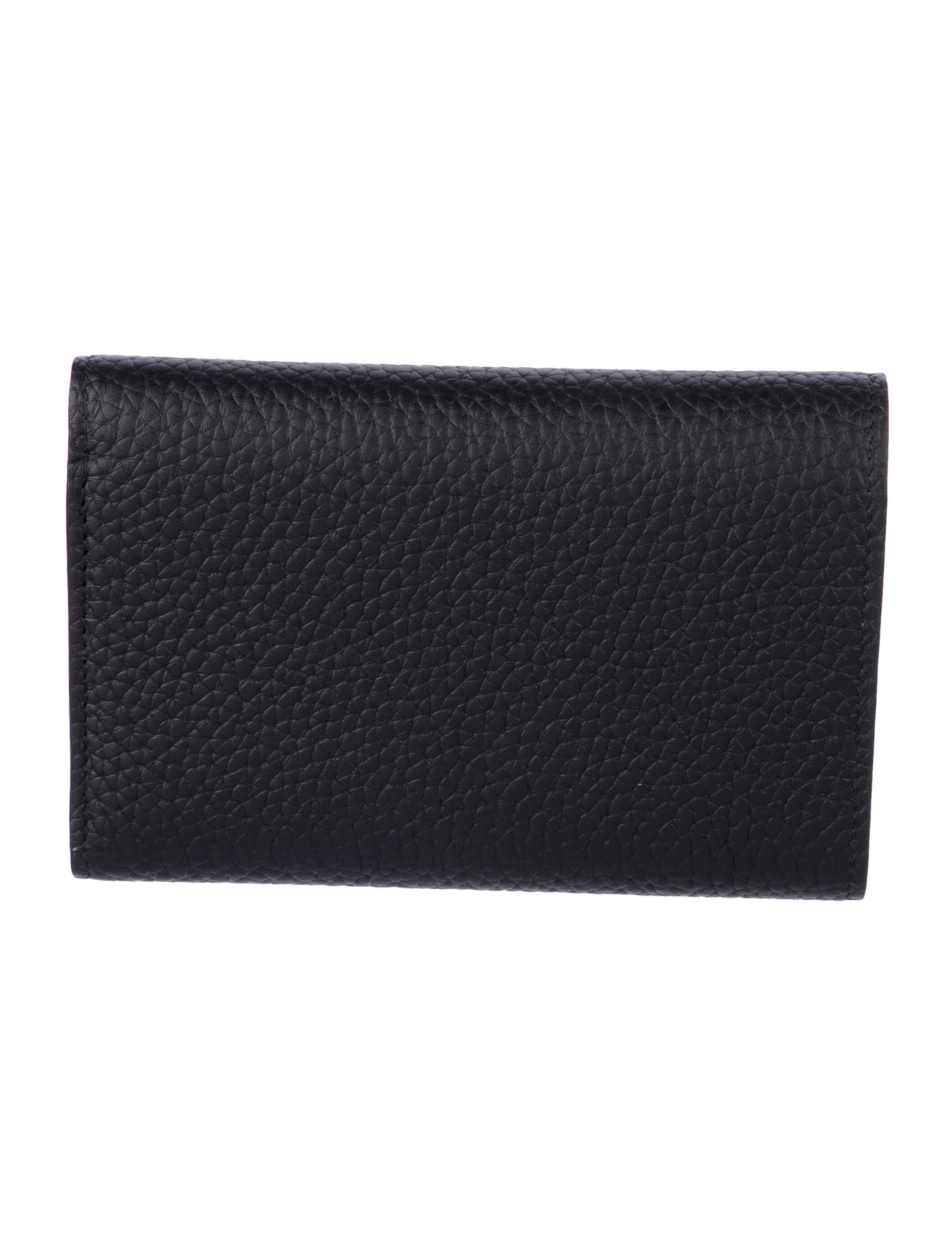 Louis Vuitton Taurillon Leather Bifold Wallet
