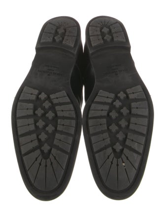 Louis Vuitton LV Monogram Leather Derby Shoes