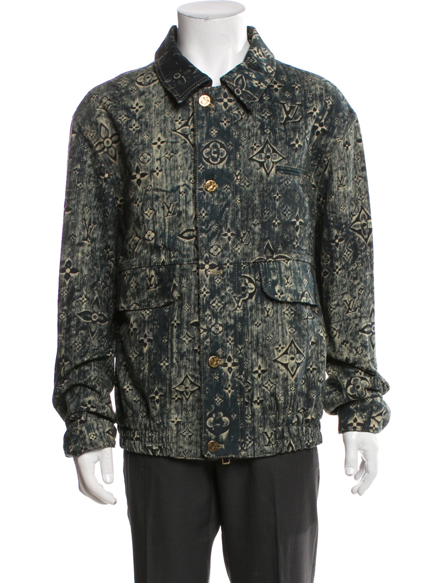 Louis Vuitton 2023 LV Monogram Trucker Jacket w/ Tags