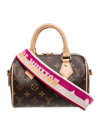 Louis Vuitton LV Monogram Speedy Bandouliere 20