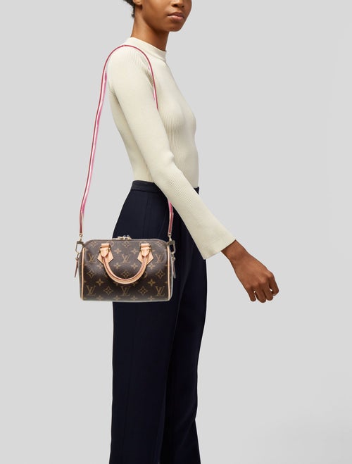 Louis Vuitton LV Monogram Speedy Bandouliere 20
