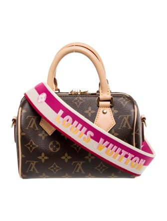 Louis Vuitton LV Monogram Speedy Bandouliere 20