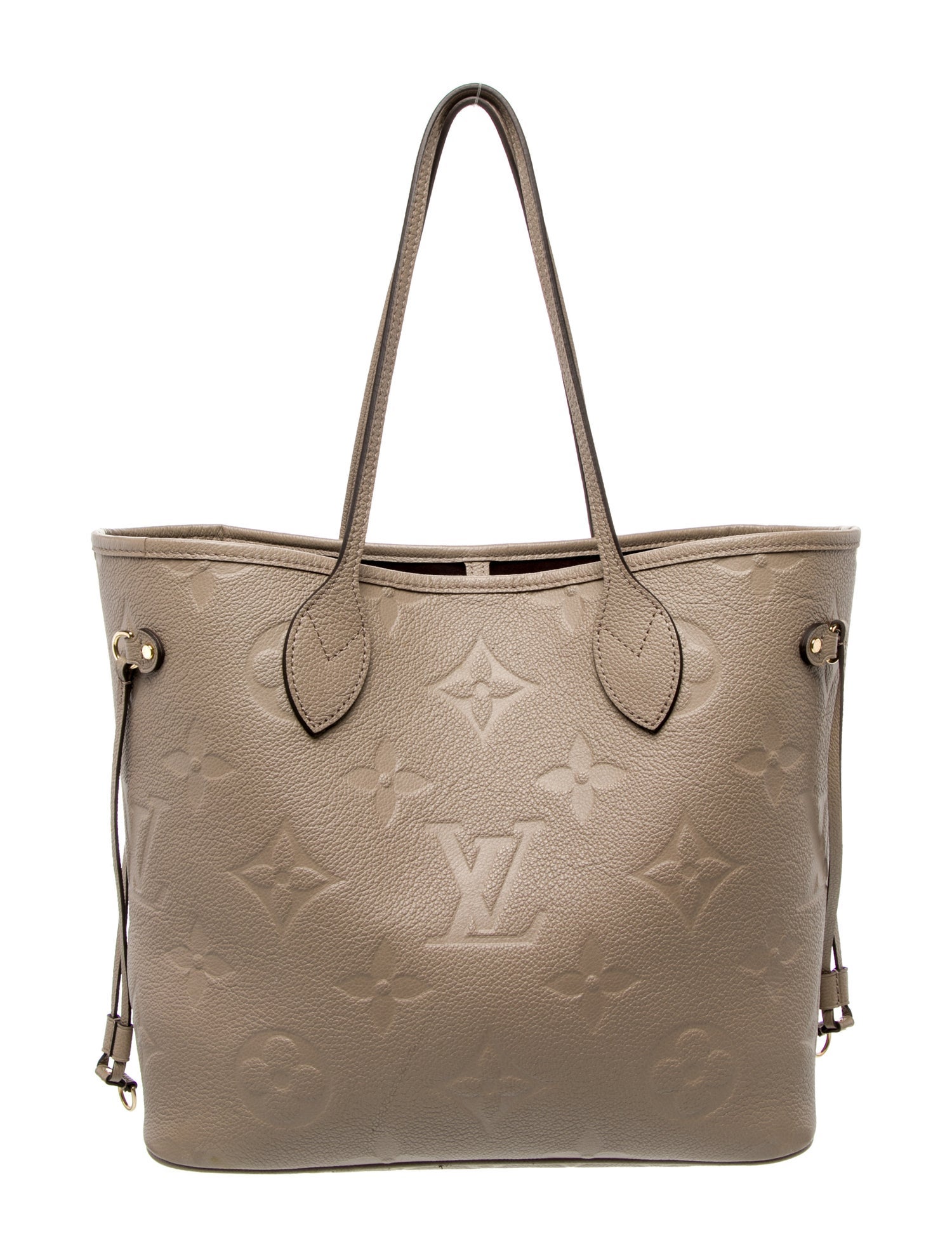 Louis Vuitton Empreinte Leather Neverfull w/Pouch MM
