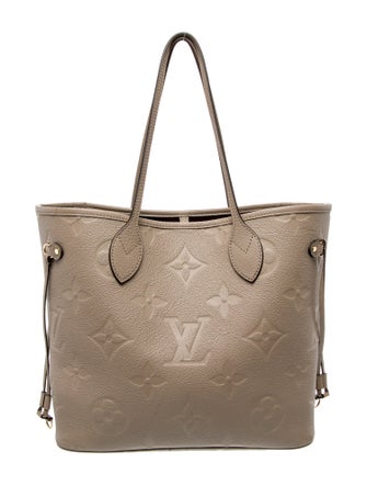 Louis Vuitton Empreinte Leather Neverfull w/Pouch MM
