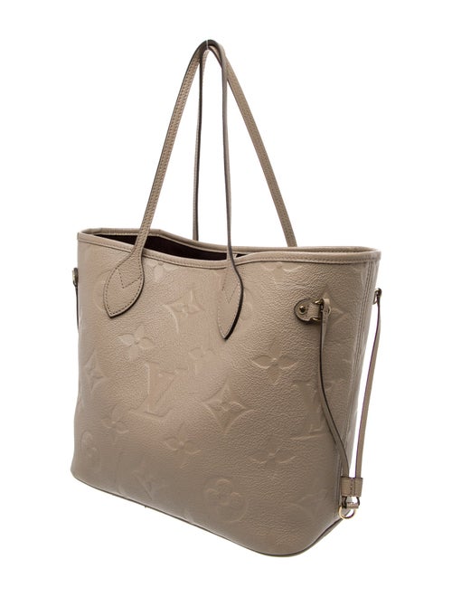 Louis Vuitton Empreinte Leather Neverfull w/Pouch MM