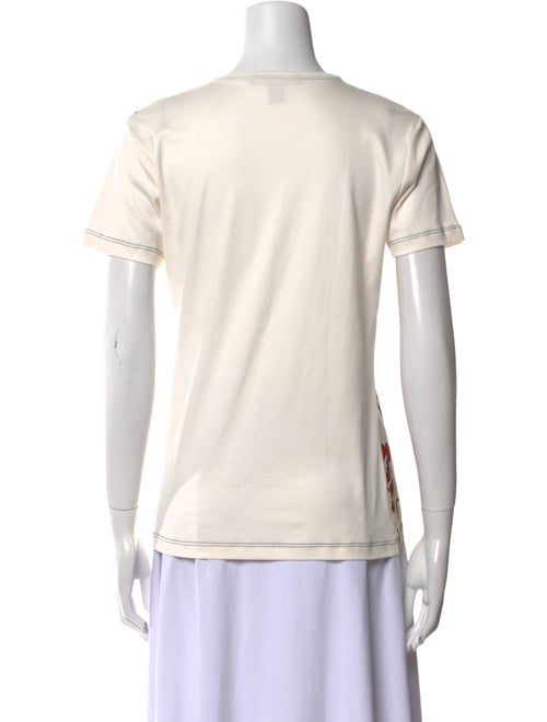 Louis Vuitton Silk Floral Print T-Shirt