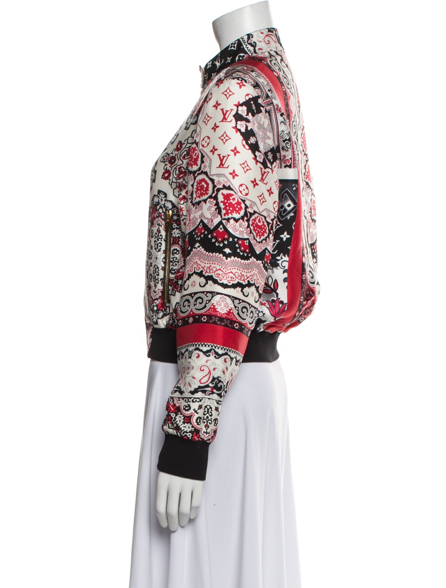 Louis Vuitton 2023 Reversible 'Bandana' Evening Jacket