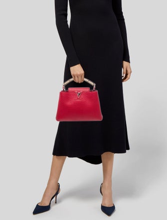 Louis Vuitton Taurillon Leather Capucines BB