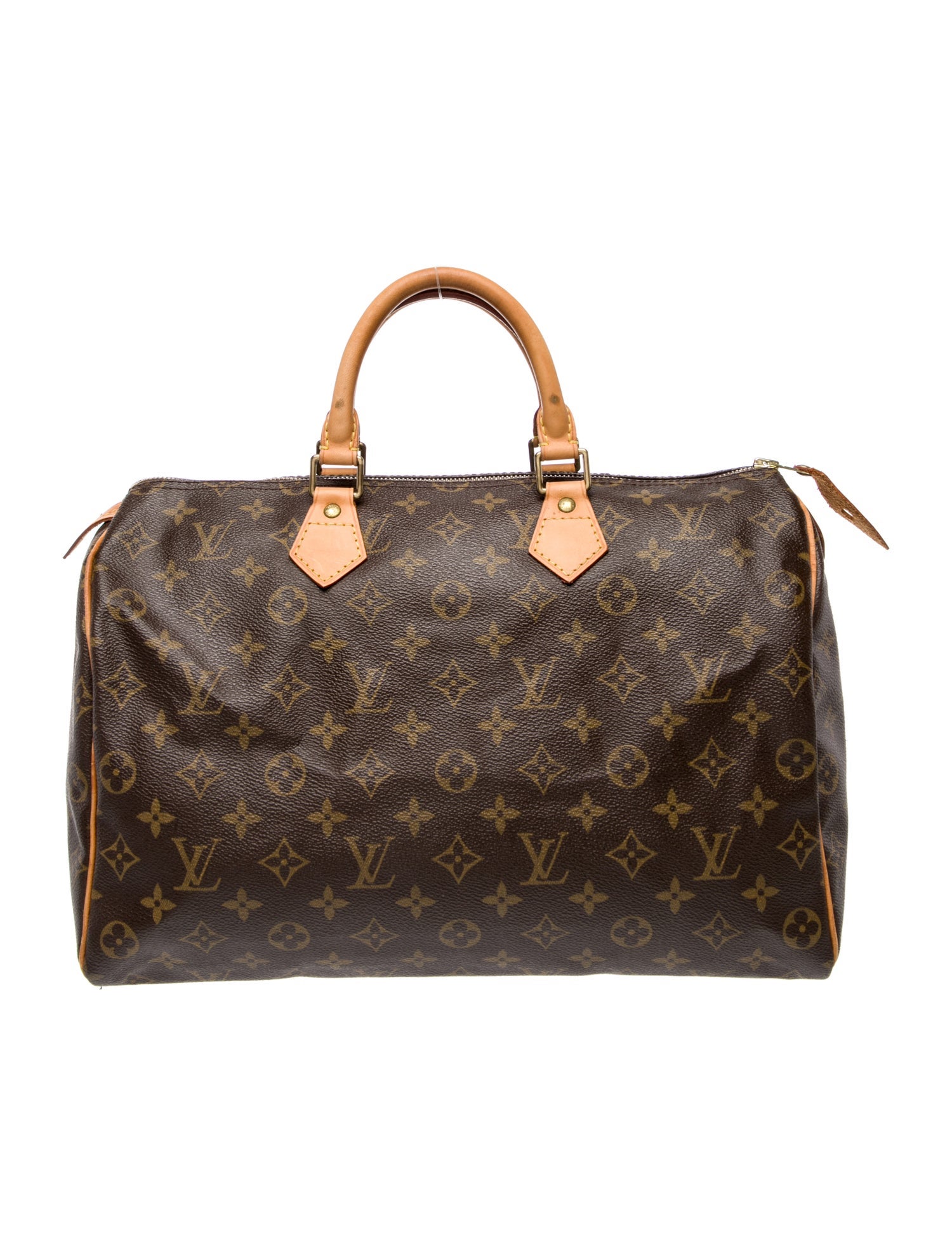 Louis Vuitton LV Monogram Speedy 35 Vintage