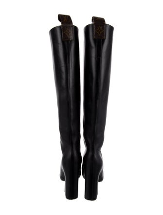 Louis Vuitton LV Monogram Leather Boots