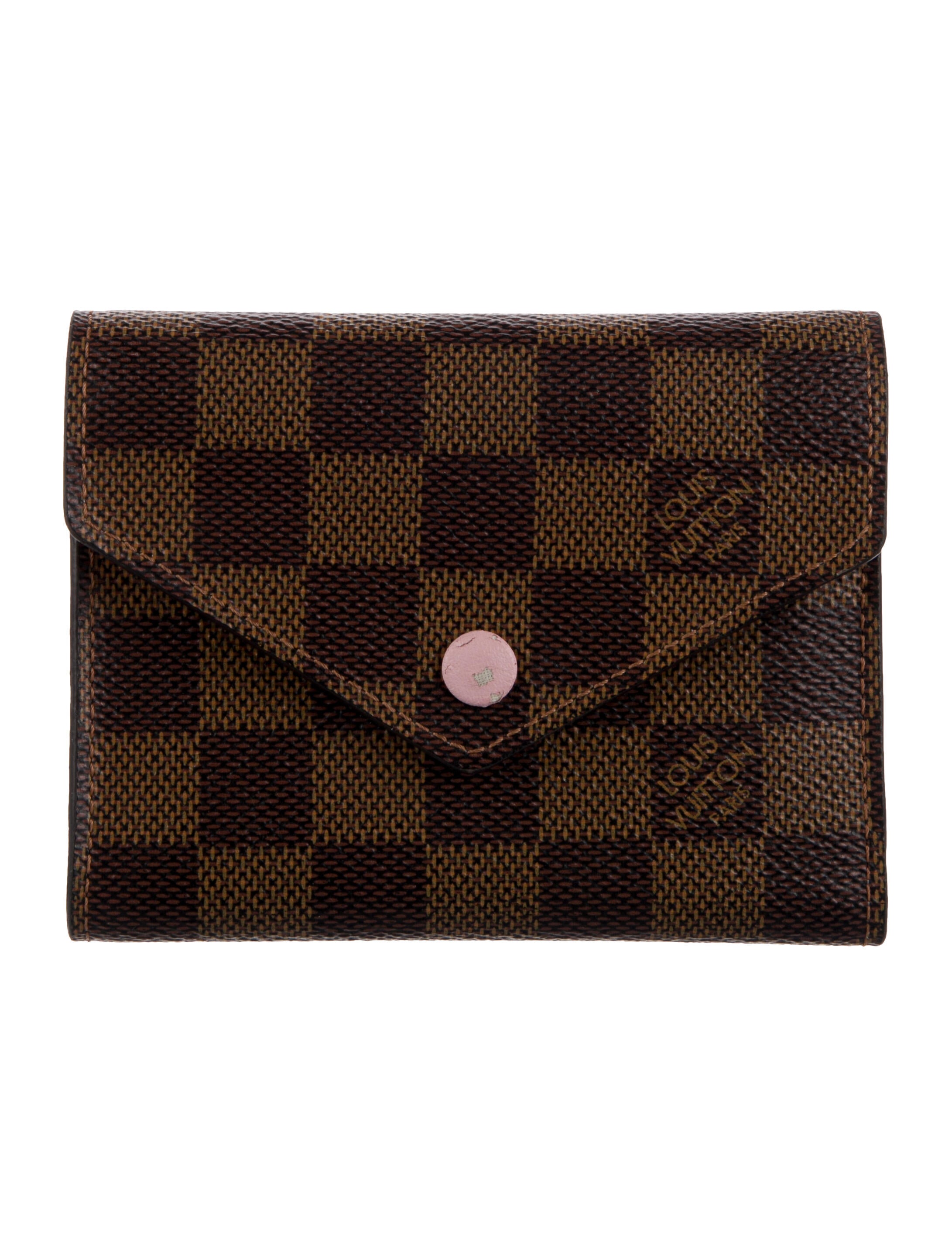 Louis Vuitton 2021 Damier Ebene Pattern Victorine Wallet