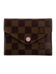 Louis Vuitton 2021 Damier Ebene Pattern Victorine Wallet